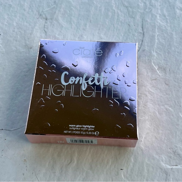 LIMITED EDITION CIATE LONDON CONFETTI HIGHLIGHTER WARM GLOW 10g/0.35Oz FULL SIZE - Picture 7 of 14